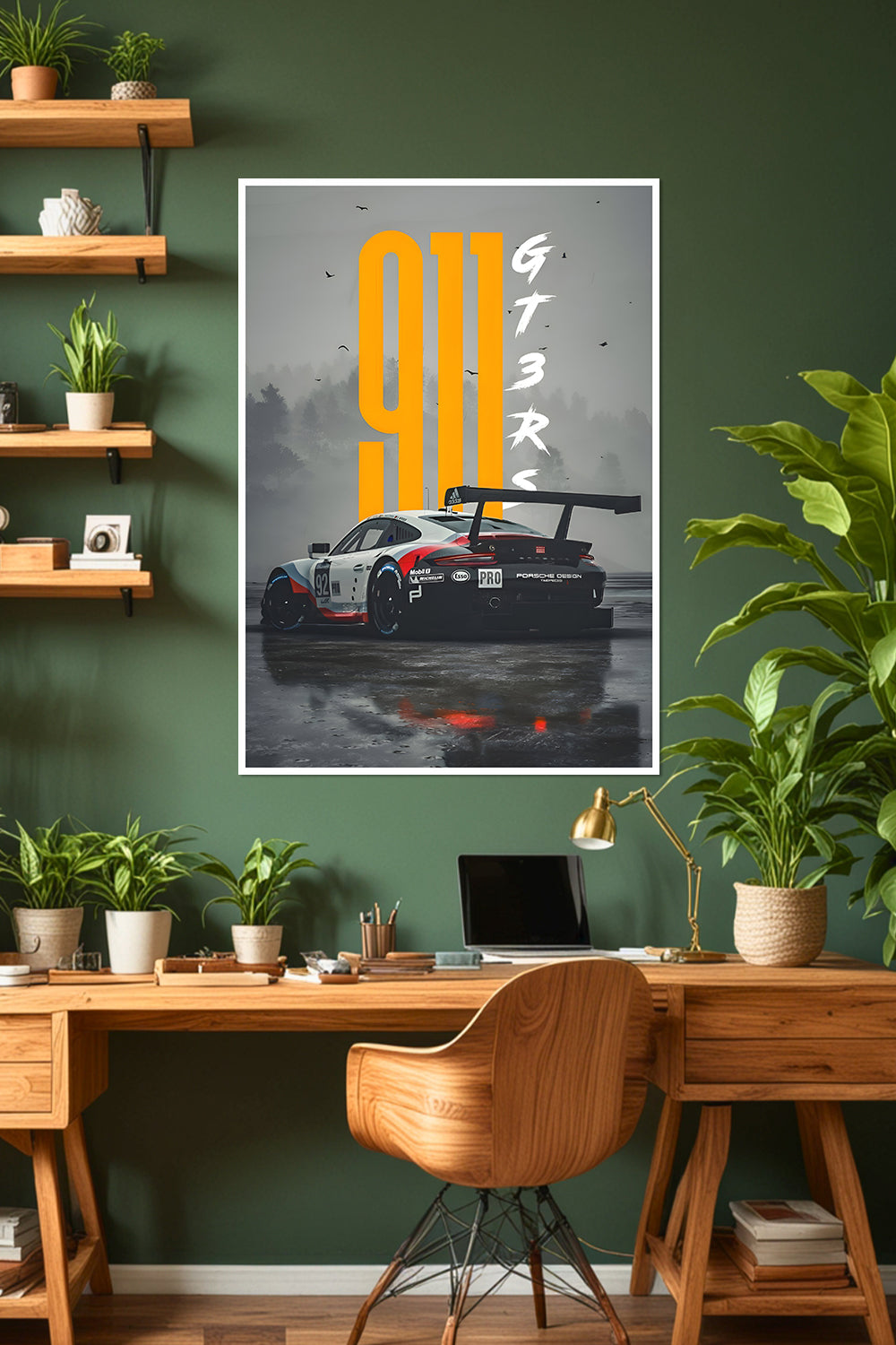 Porsche 911 GT3 R | Racing | Car Poster