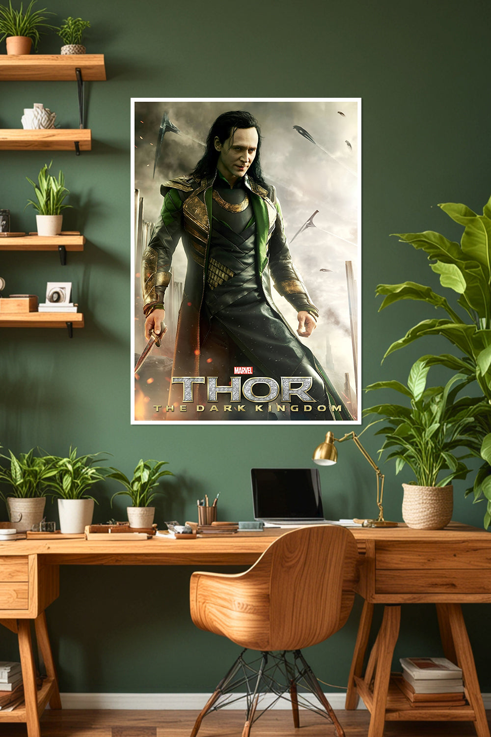 Loki | Thor: The Dark World | Tom Hiddleston | Marvel Poster