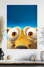 Funny Cartoon Squirrel | Ice Age Scrat | Movie Poster
