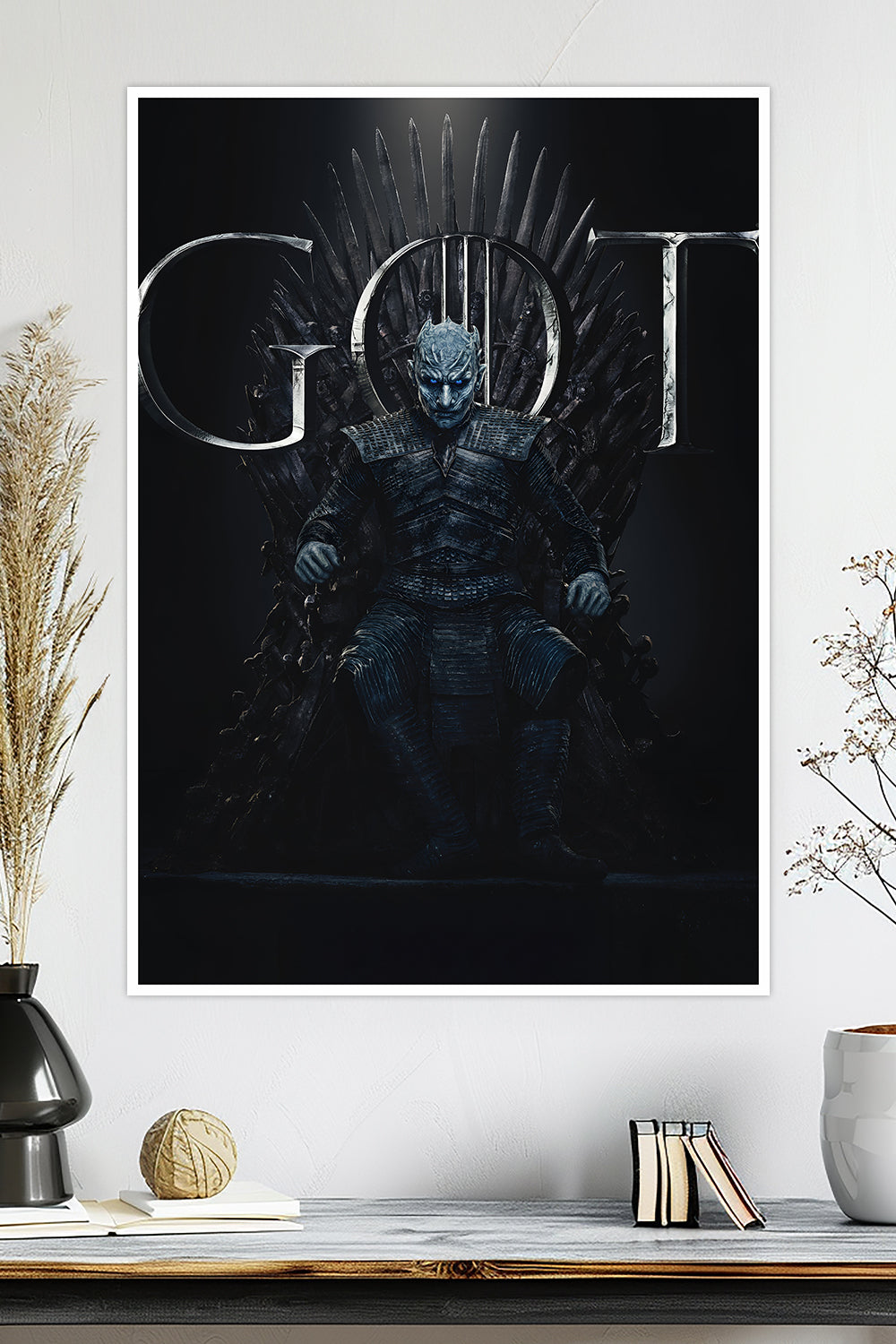 Game of Thrones Night King | GOT Iron Throne | TV-Series Poster