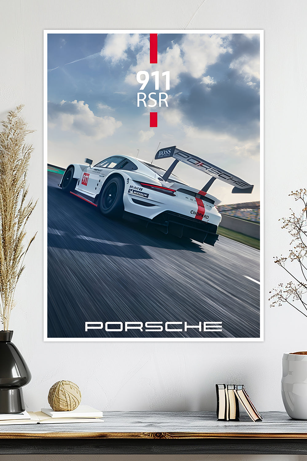 Porsche 911 RSR | Car Poster