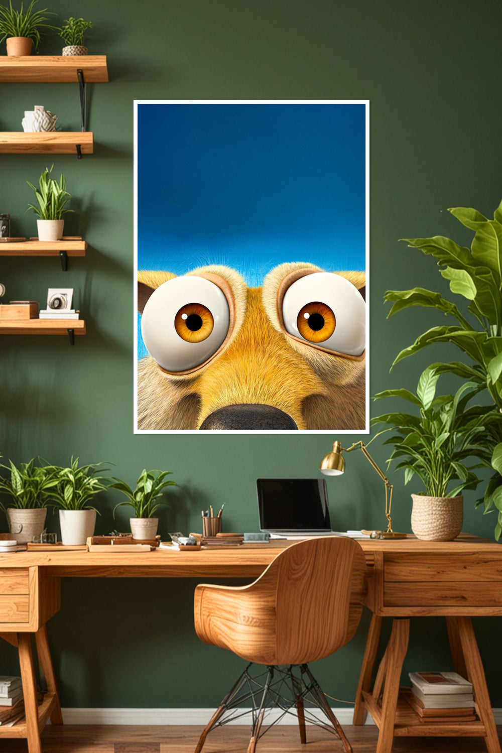 Funny Cartoon Squirrel | Ice Age Scrat | Movie Poster