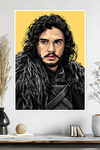 Jon Snow in the North | Game of Thrones | TV-Series Poster