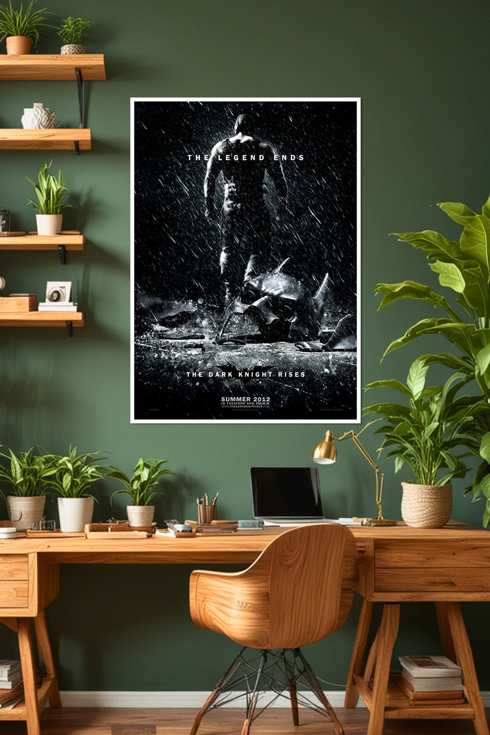 Batman | Christian Bale | The Dark Knight Rises | DC Poster