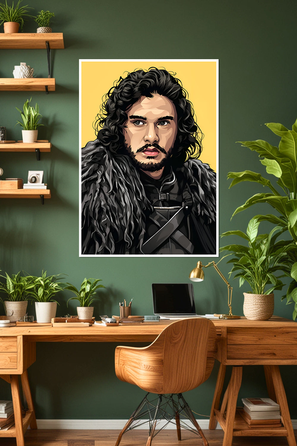 Jon Snow in the North | Game of Thrones | TV-Series Poster
