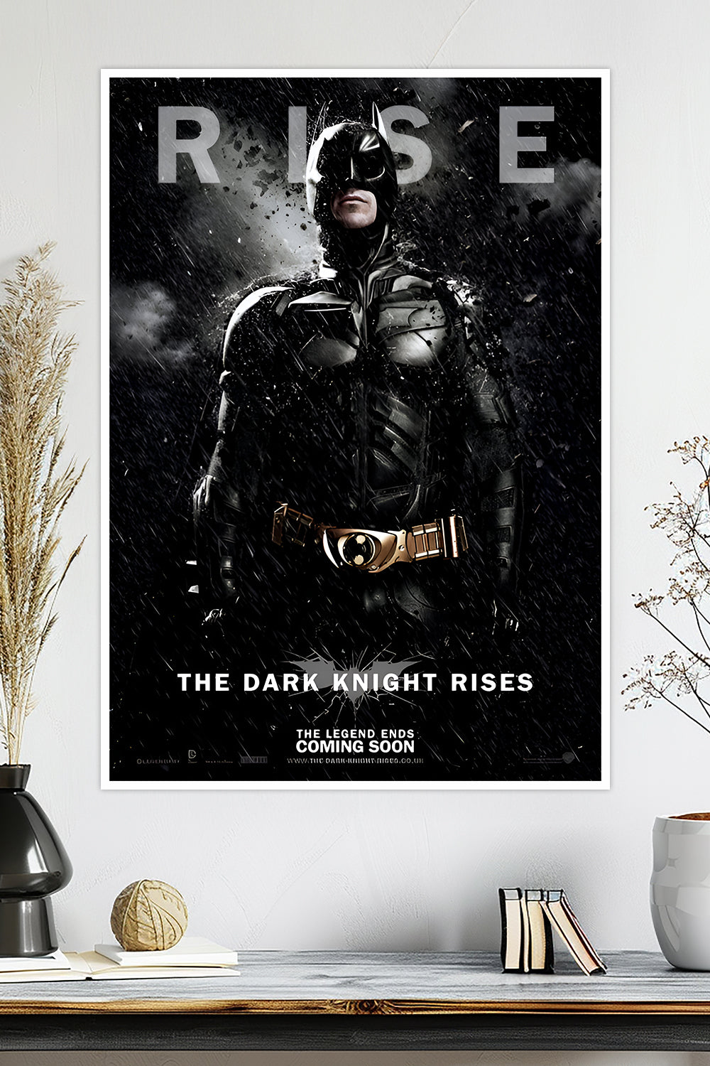 Batman | Christian Bale | The Dark Knight Rises | DC Poster