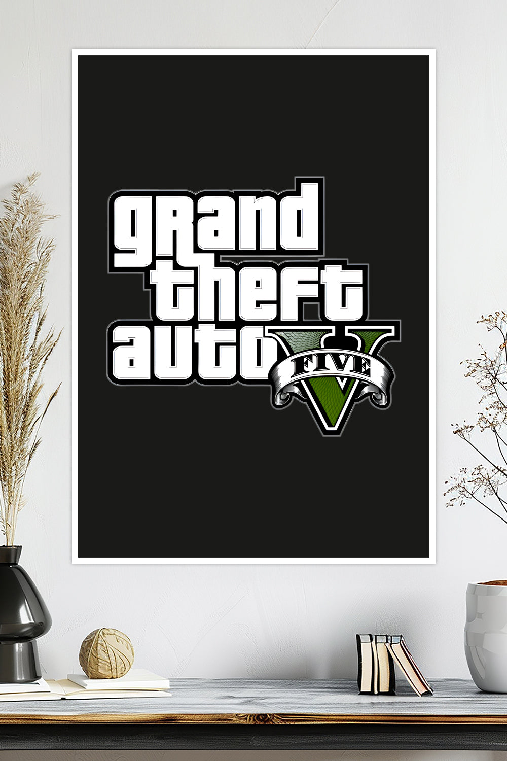 Grand Theft Auto V | GTA 5 | Michael, Trevor & Franklin | Game Poster (Copy)