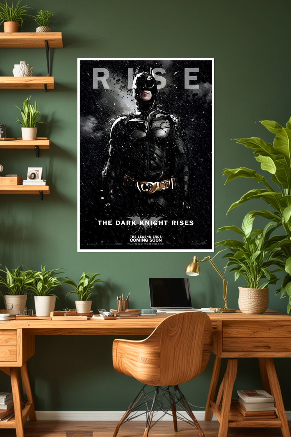 Batman | Christian Bale | The Dark Knight Rises | DC Poster