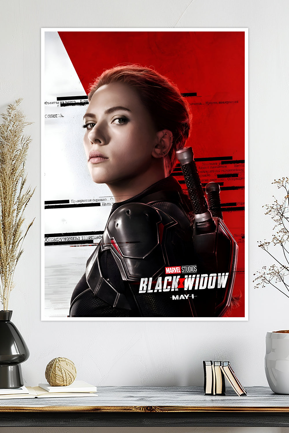 Black Widow | Natasha Romanoff | Scarlett Johansson | Marvel Poster