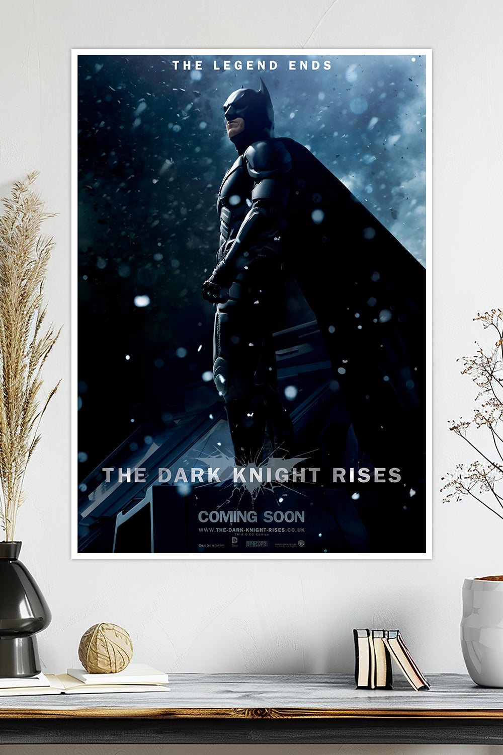 Batman | Christian Bale | The Dark Knight Rises | DC Poster