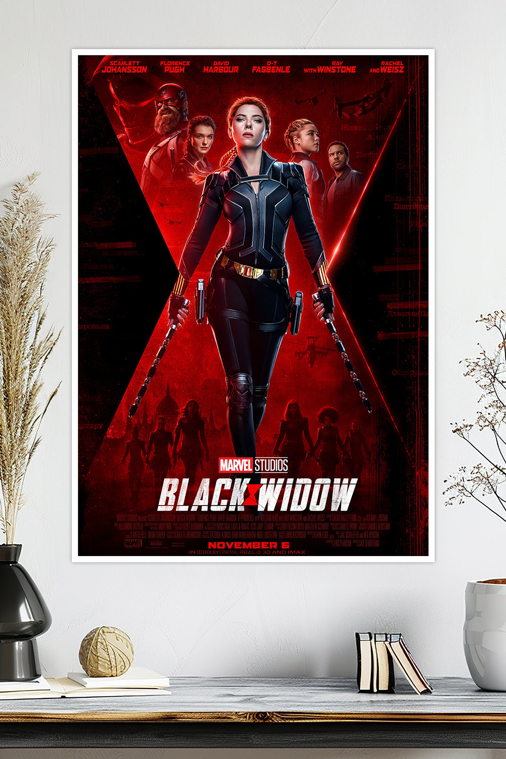 Black Widow | Natasha Romanoff | Scarlett Johansson | Marvel Poster