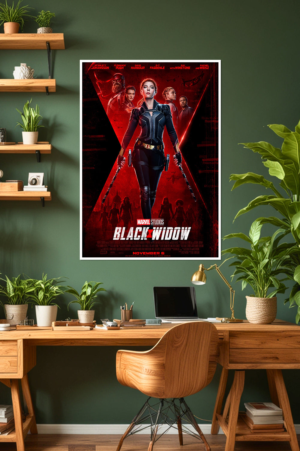 Black Widow | Natasha Romanoff | Scarlett Johansson | Marvel Poster