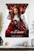 Black Widow | Natasha Romanoff | Scarlett Johansson | Marvel Poster