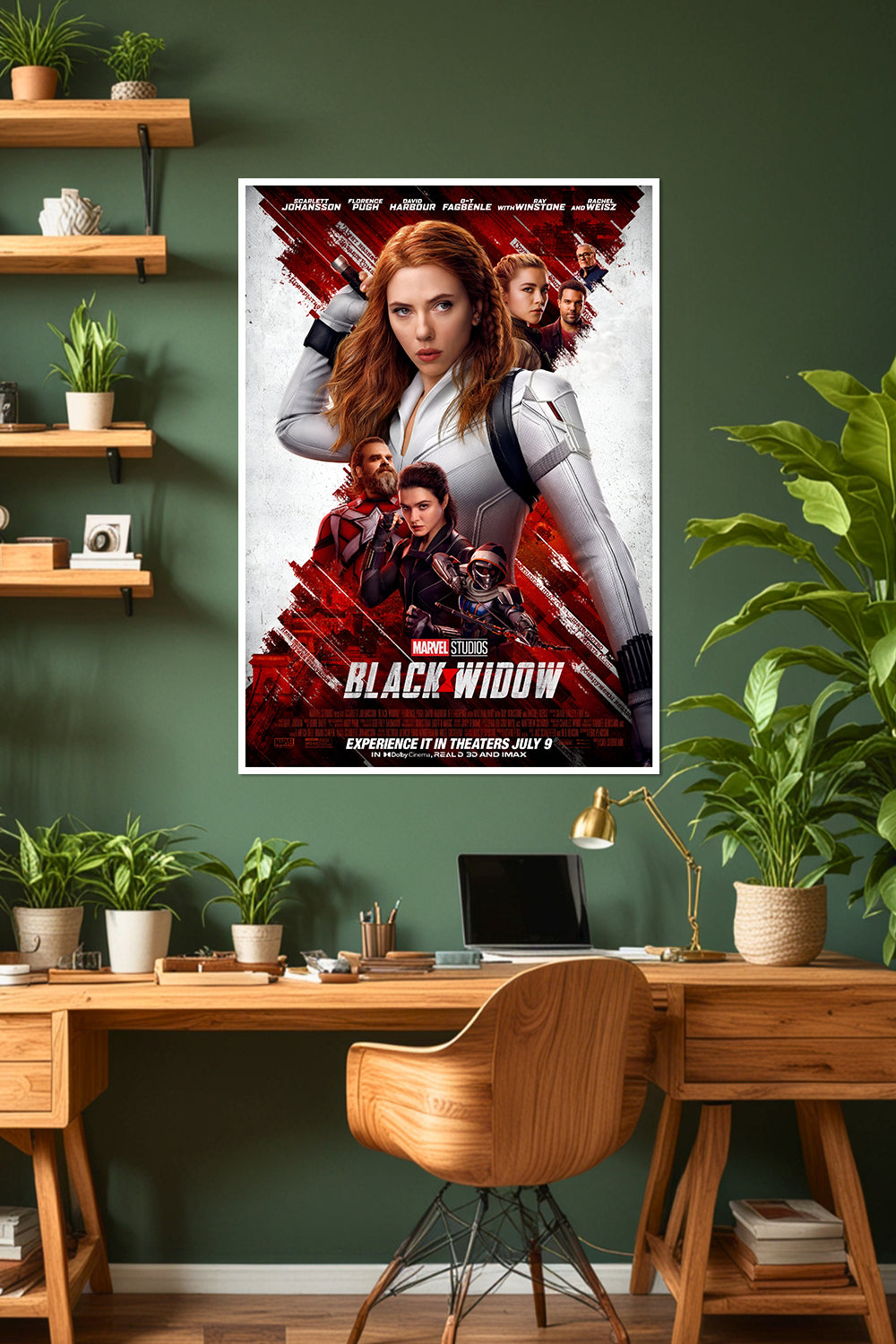 Black Widow | Natasha Romanoff | Scarlett Johansson | Marvel Poster