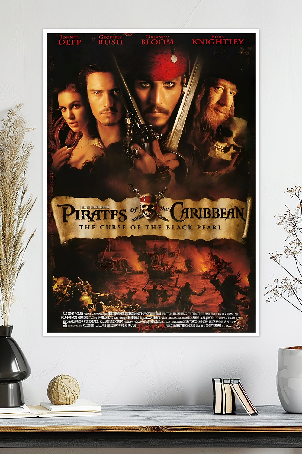 Pirates of the Caribbean: The Curse of the Black Pearl | Movie Poster