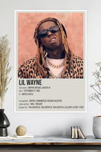 Lil Wayne | Hip-Hop Icon | Rap Superstar | Music Poster