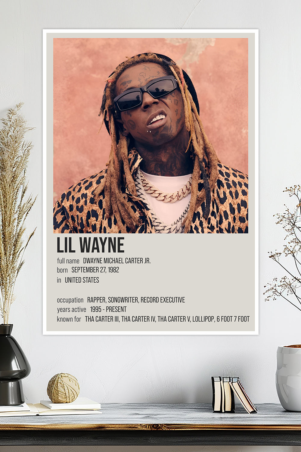 Lil Wayne | Hip-Hop Icon | Rap Superstar | Music Poster