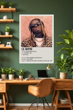 Lil Wayne | Hip-Hop Icon | Rap Superstar | Music Poster