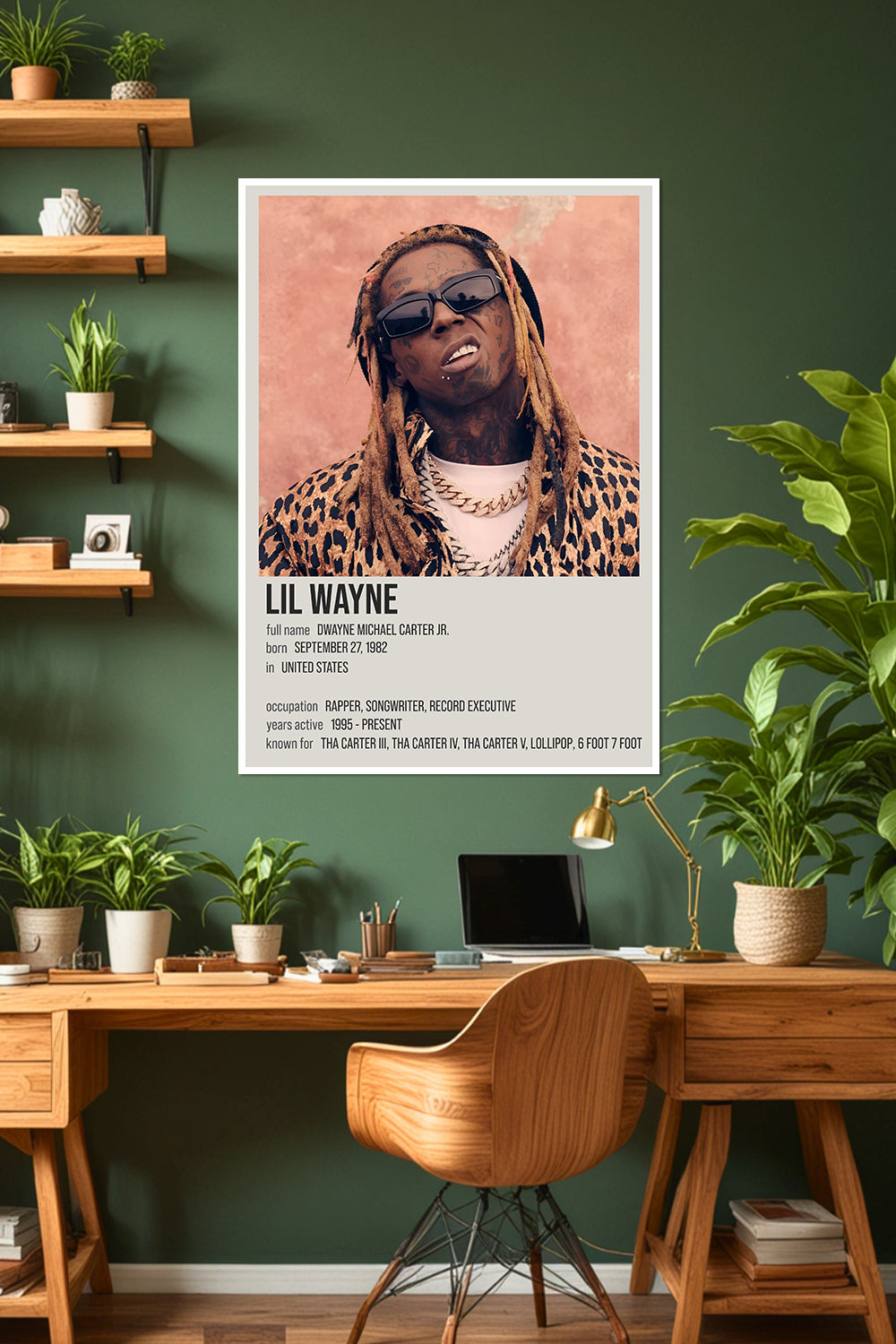 Lil Wayne | Hip-Hop Icon | Rap Superstar | Music Poster