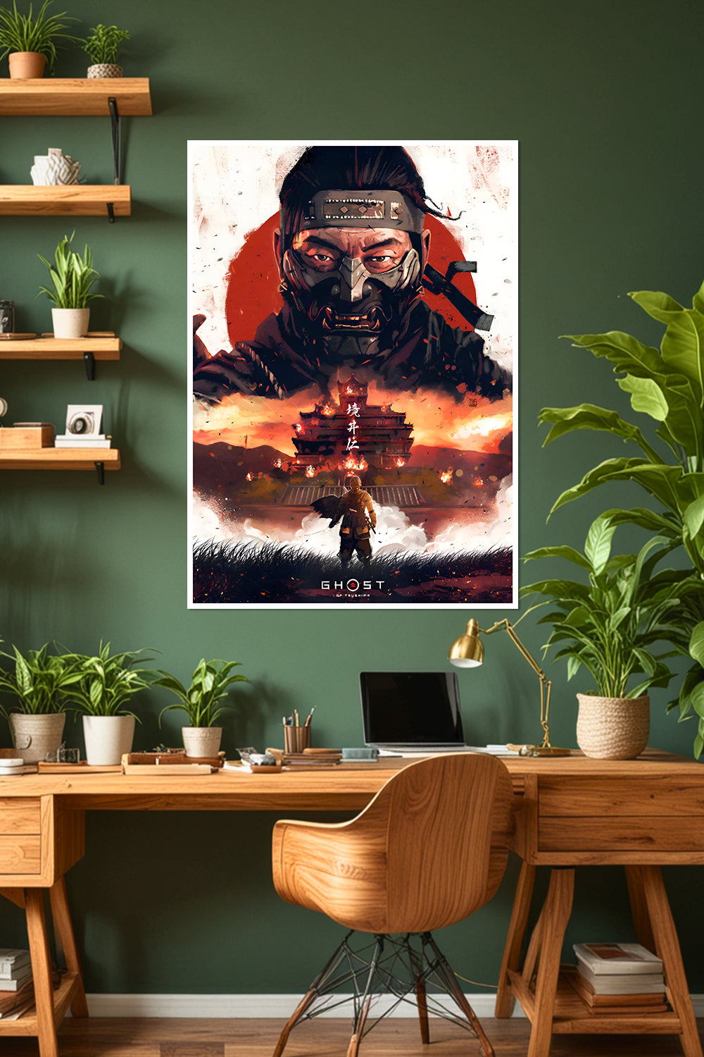 Ghost of Tsushima Samurai Poster | Jin Sakai | Game Poster