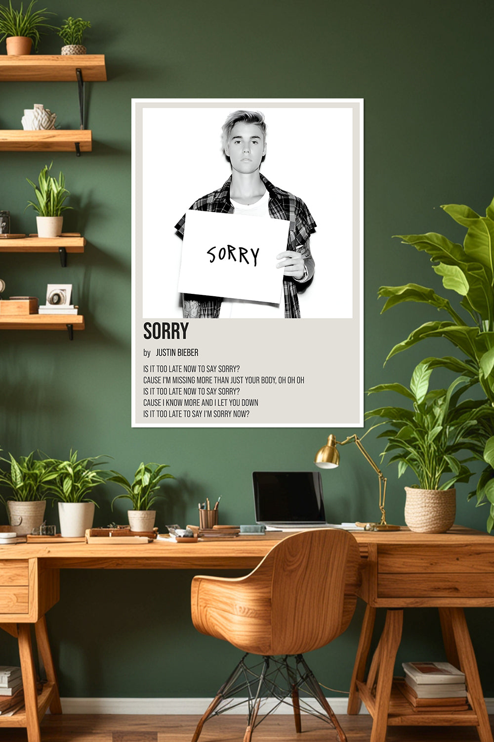 Sorry | Justin Bieber | Music Poster