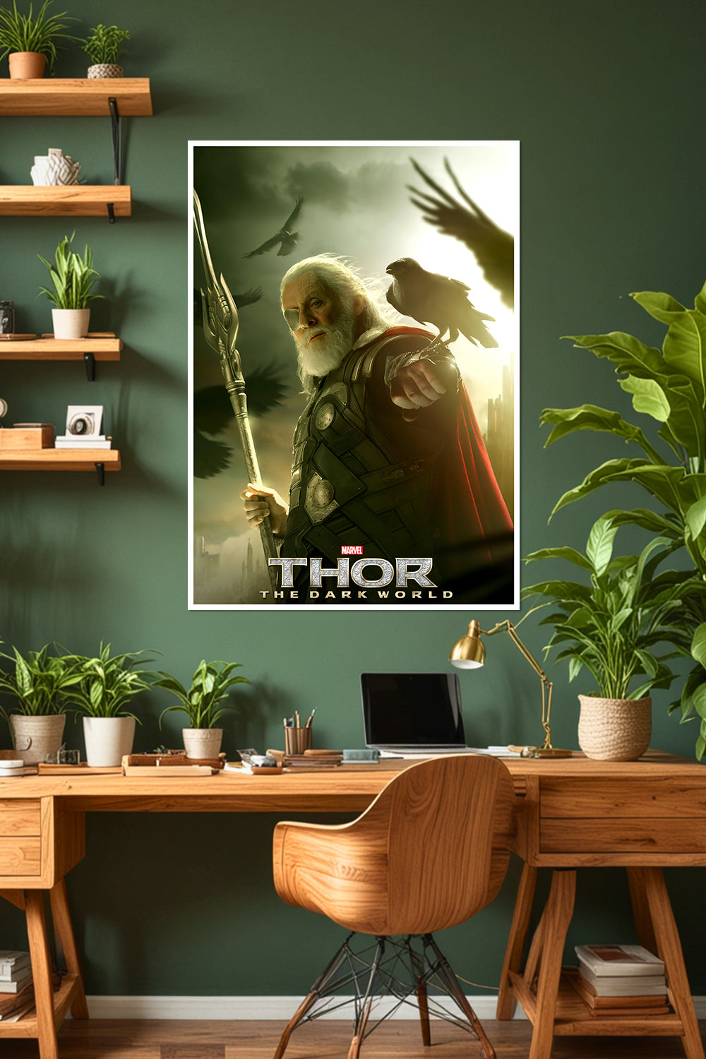 Odin | Thor: The Dark World | Marvel Poster