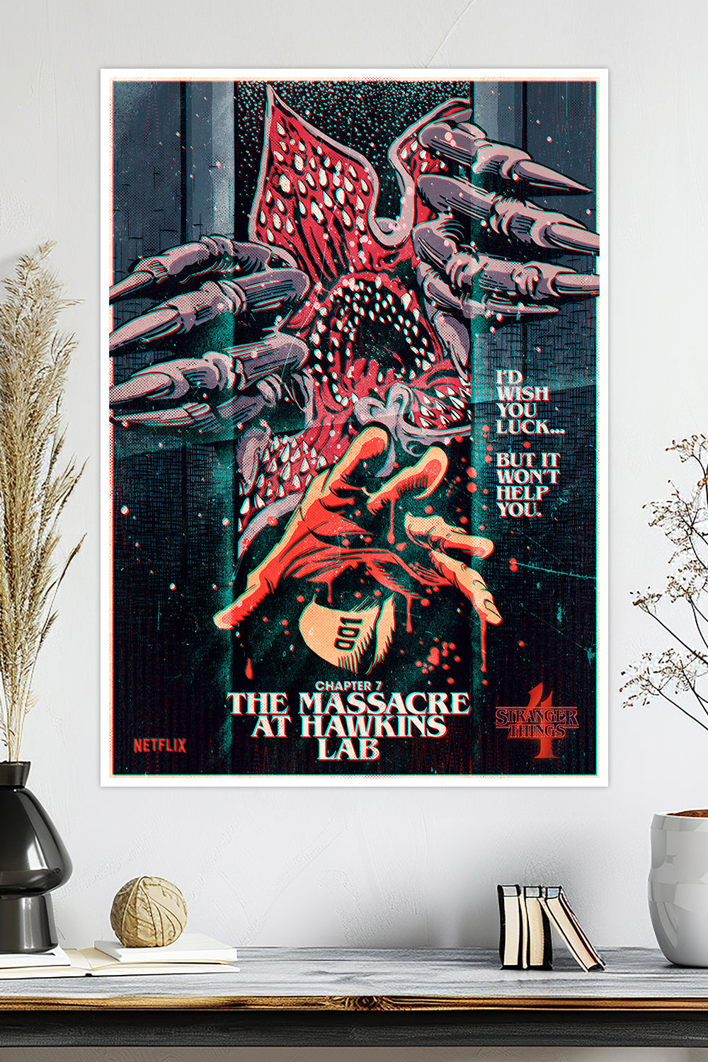Stranger Things | "The Massacre at Hawkins Lab" | TV-Series Poster