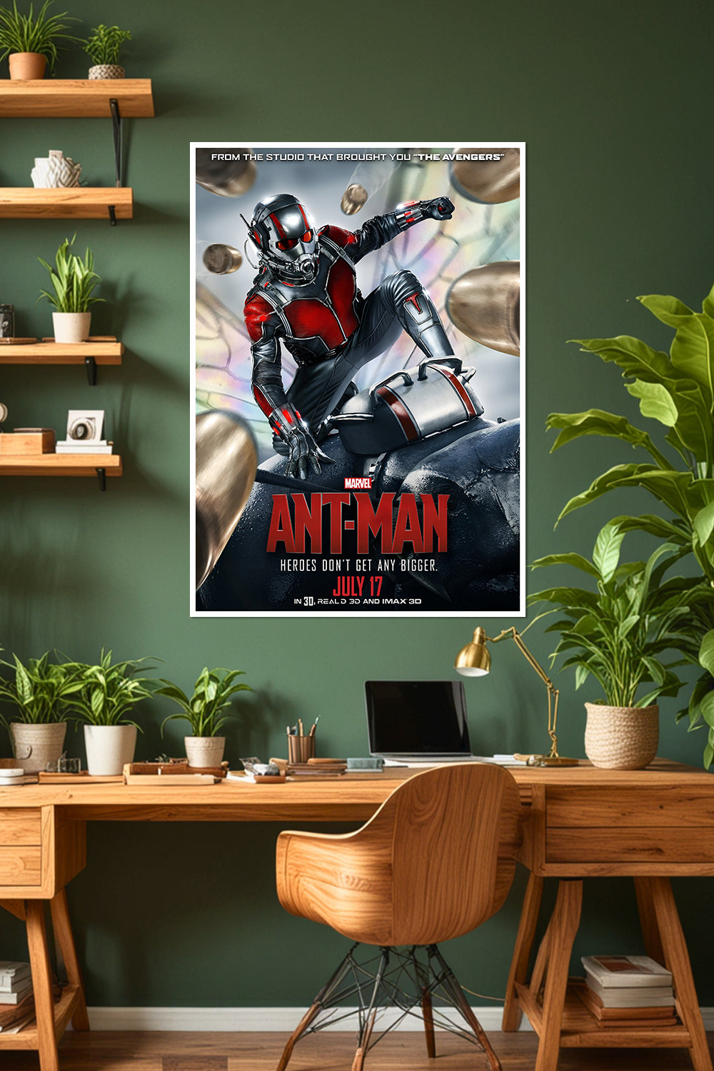 Ant-Man | Scott Lang | Marvel Poster