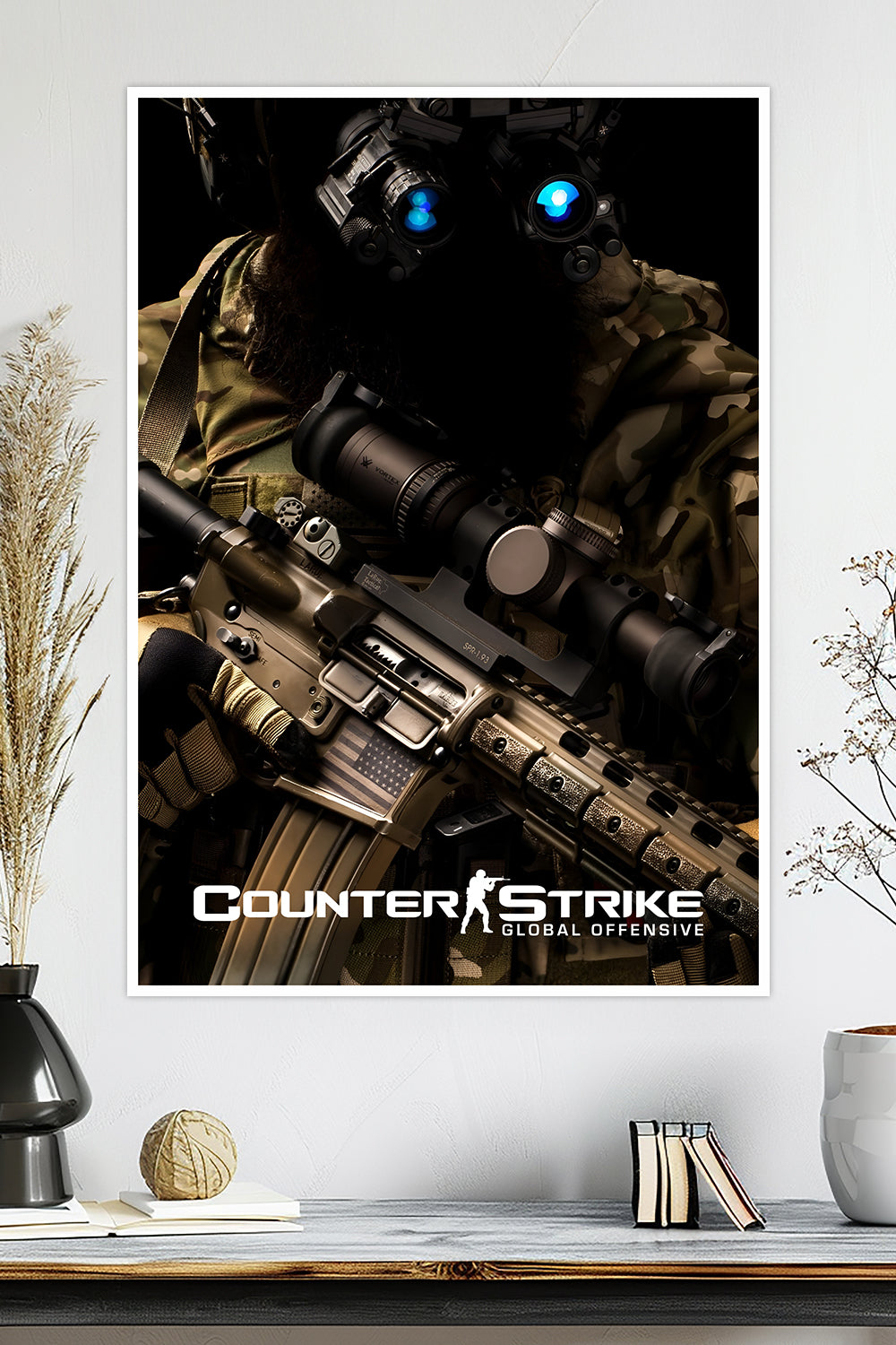 Call of Duty Modern Warfare II | Ghost Operator | Special Forces | Call of Duty | Game Poster