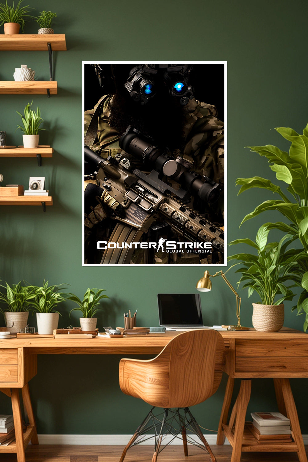 Call of Duty Modern Warfare II | Ghost Operator | Special Forces | Call of Duty | Game Poster