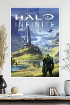 Halo Infinite | Master Chief & Cortana | Game Poster