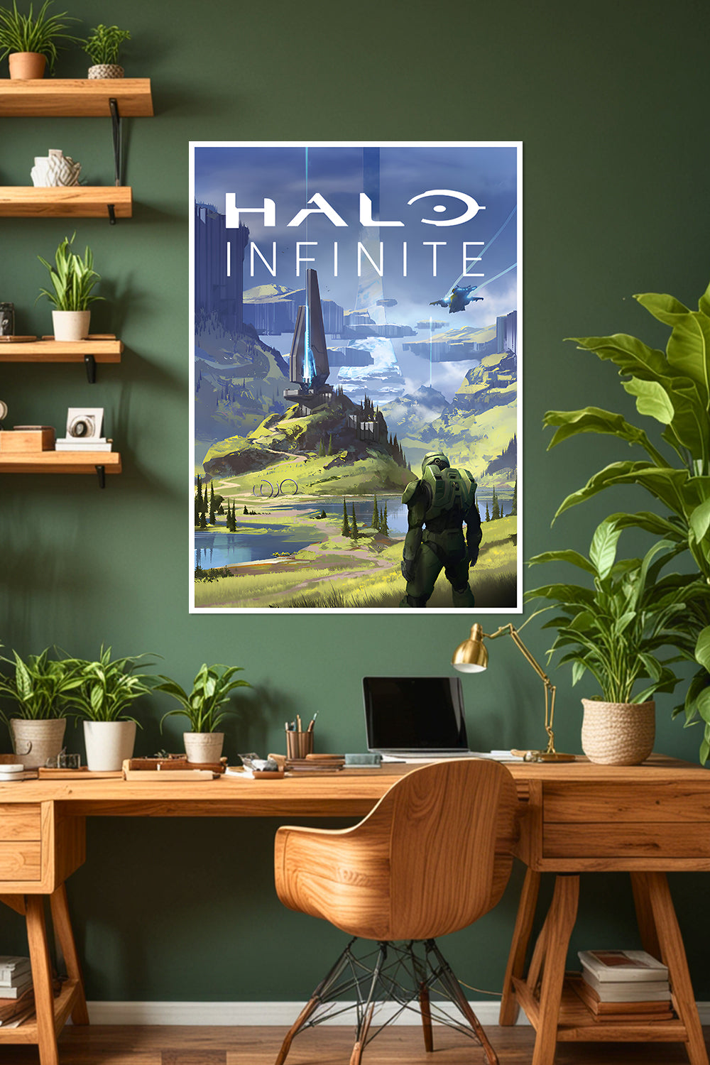 Halo Infinite | Master Chief & Cortana | Game Poster