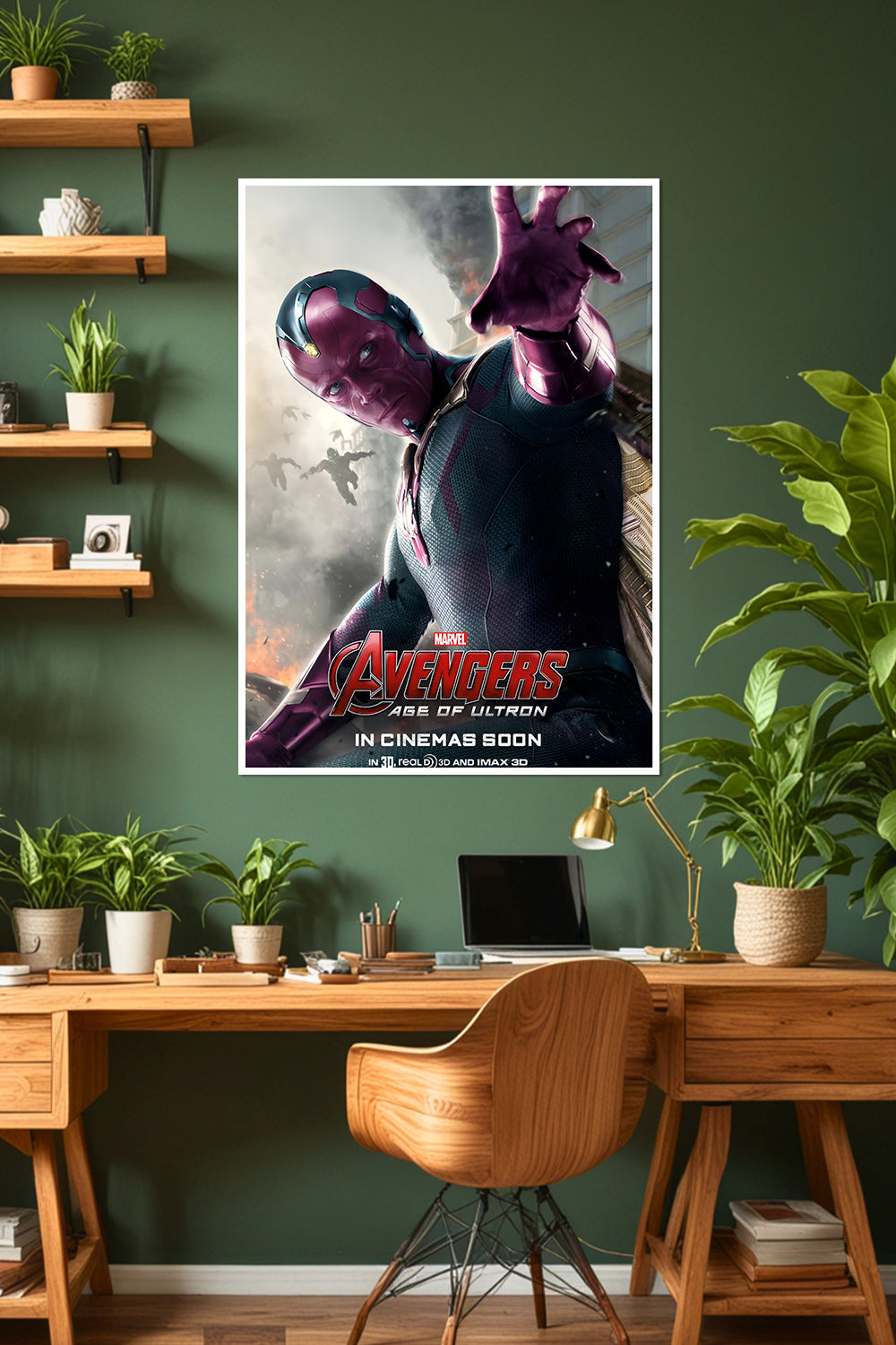 Vision | Avengers: Age of Ultron | Iron Man, Captain America, Thor, Hulk | Marvel  Poster