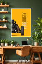 PUBG Buggy Poster | Battle Royale Vehicle | BGMI | Game Poster