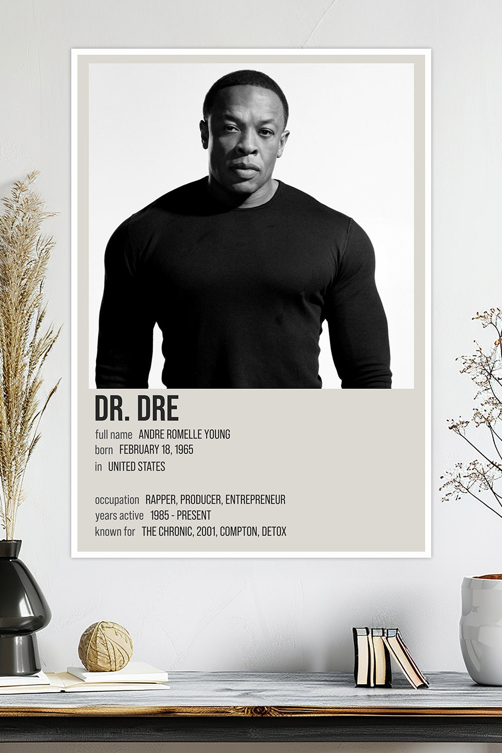 Dr. Dre | Hip-Hop Legend | Music Mogul | Music Poster