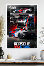 Porsche 992 GT3 RS | Car Poster