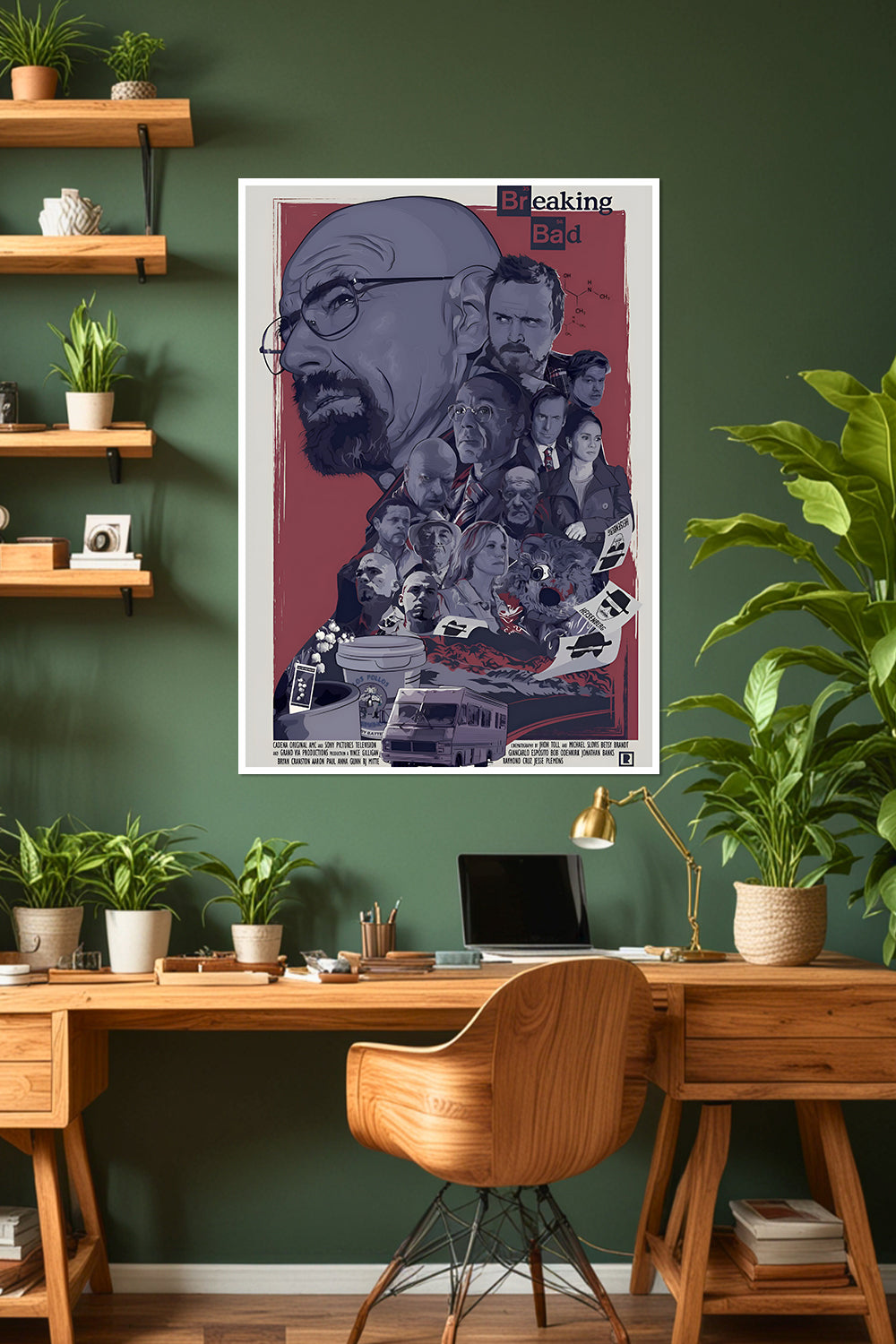 Breaking Bad | Walter White & Jesse Pinkman | TV-Series Poster