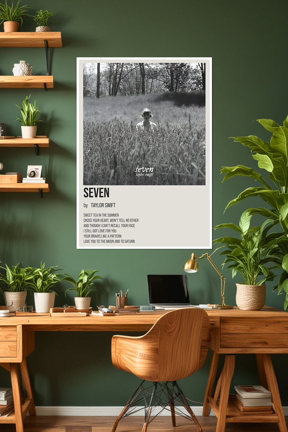 Seven | Taylor Swift | Music Poster