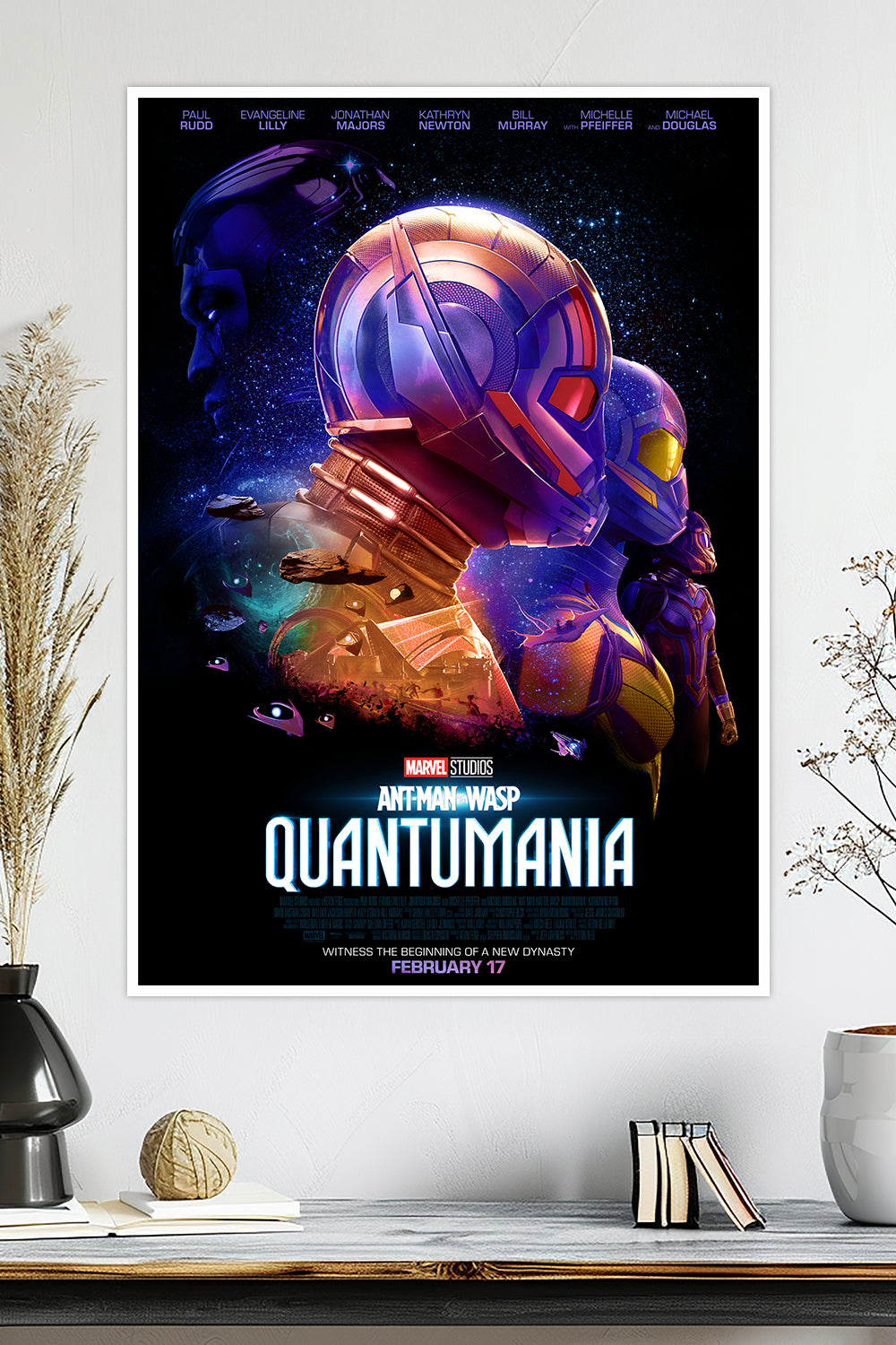 Ant-Man and the Wasp: Quantumania | Paul Rudd | Scott Lang | Marvel Poster