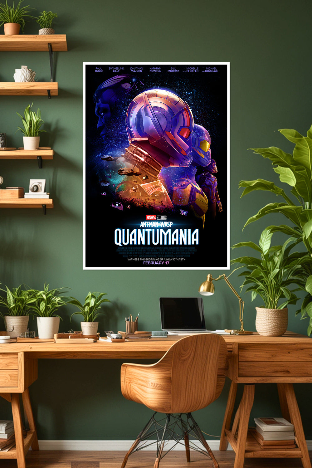 Ant-Man and the Wasp: Quantumania | Paul Rudd | Scott Lang | Marvel Poster