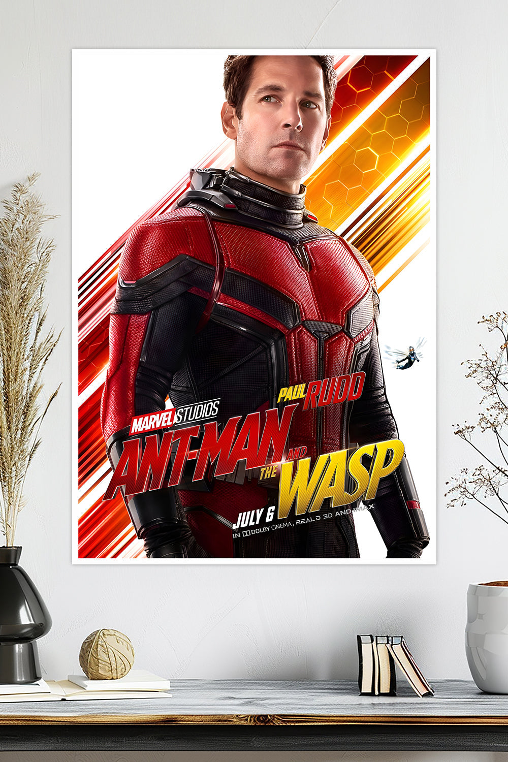 Ant-Man and the Wasp | Paul Rudd & Evangeline Lilly | Scott Lang | Marvel Poster