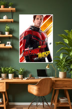 Ant-Man and the Wasp | Paul Rudd & Evangeline Lilly | Scott Lang | Marvel Poster