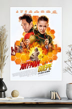 Ant-Man and the Wasp | Paul Rudd & Evangeline Lilly | Scott Lang | Marvel Poster