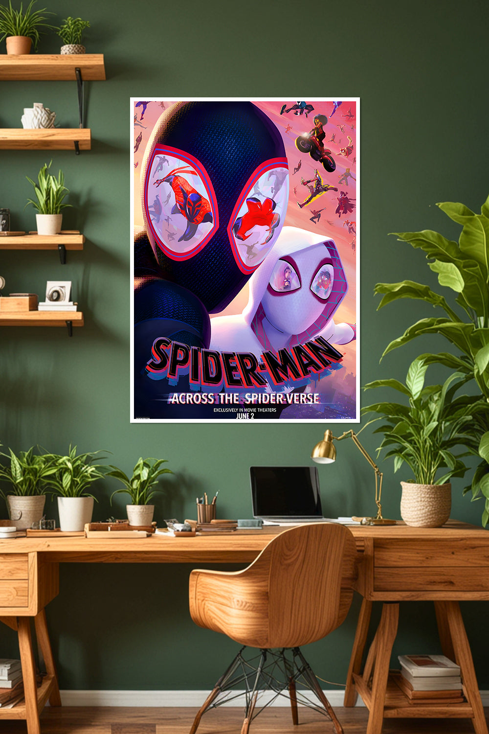 Miles Morales | Gwen Stacy | Spider-Man: Across the Spider-Verse | Marvel Poster