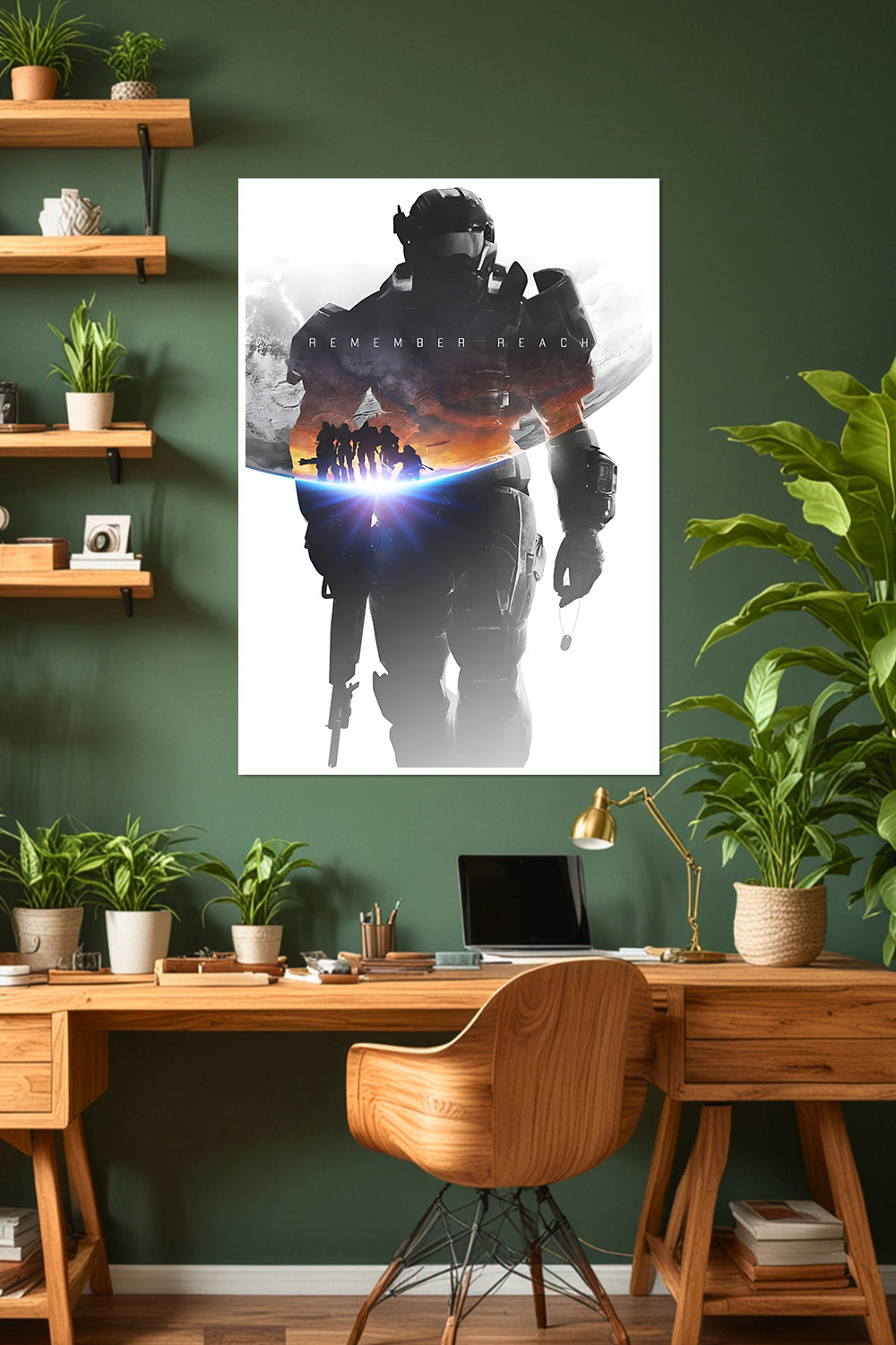 Halo Infinite | Master Chief & Cortana | Game Poster