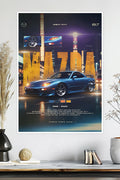 Mazda RX-7 | Night City | Car Poster