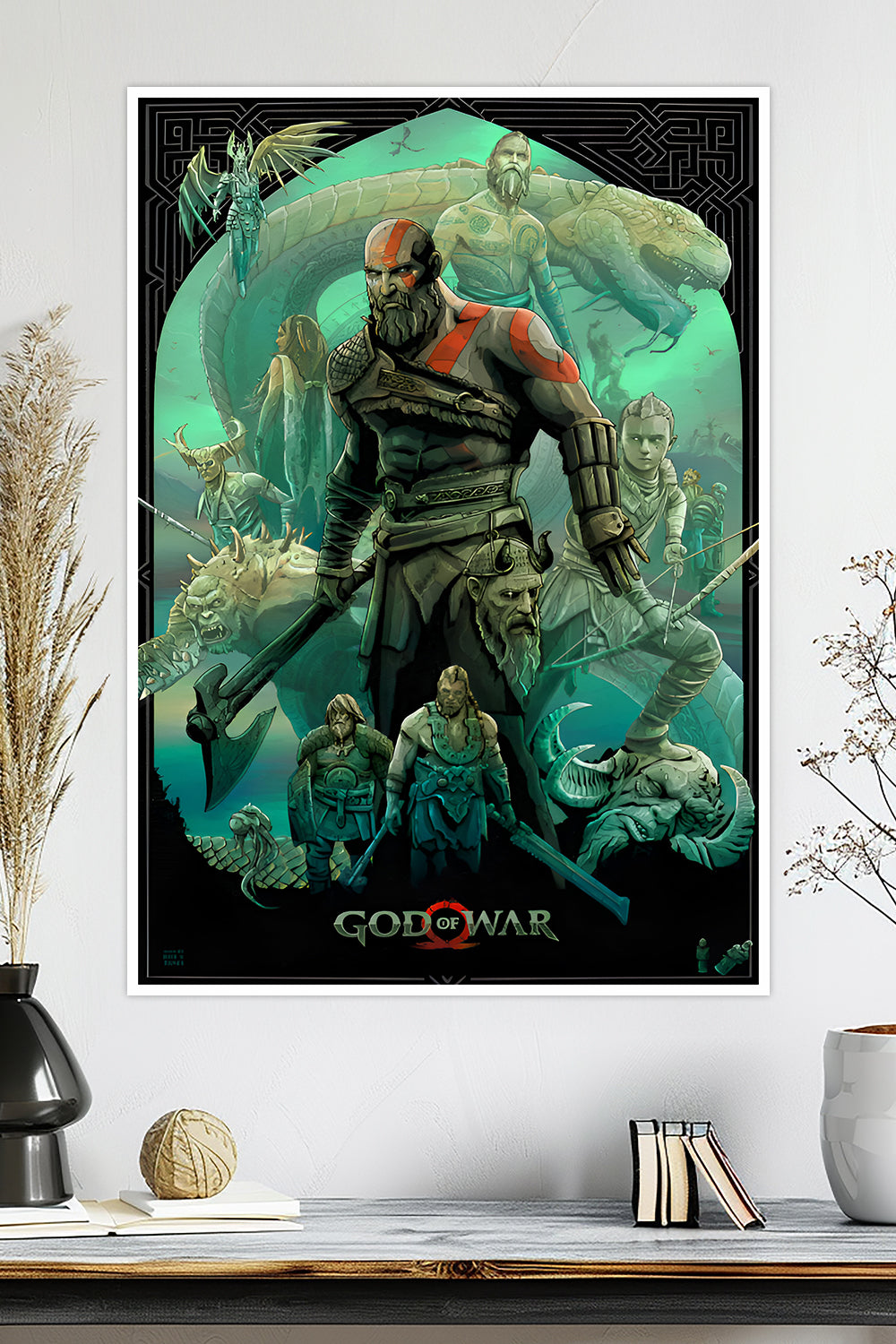 God of War | Kratos & Atreus | Game Poster