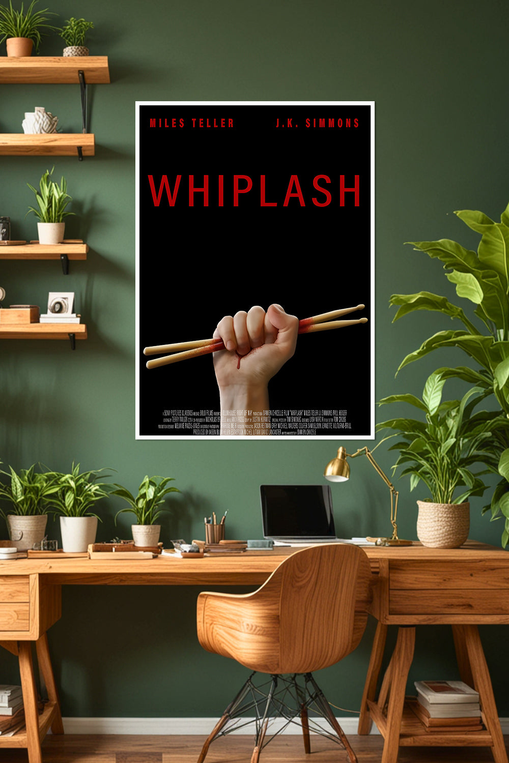 Whiplash: Miles Teller & J.K. Simmons | Damien Chazelle | Movie Poster