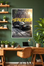 Mercedes-Benz 190E | Car Poster