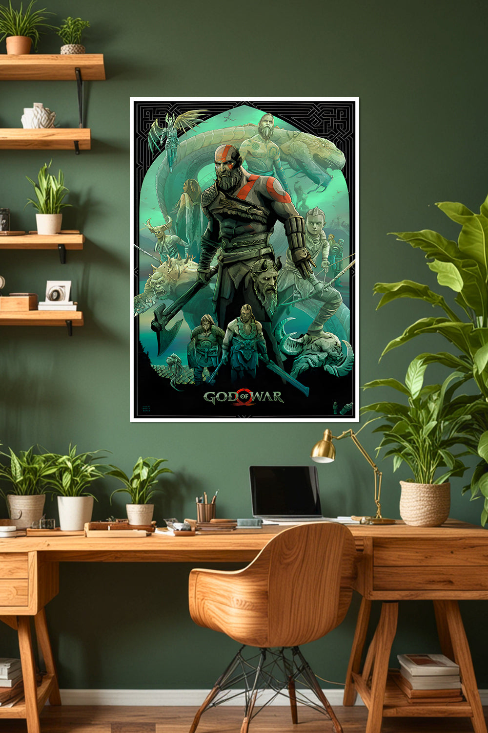 God of War | Kratos & Atreus | Game Poster